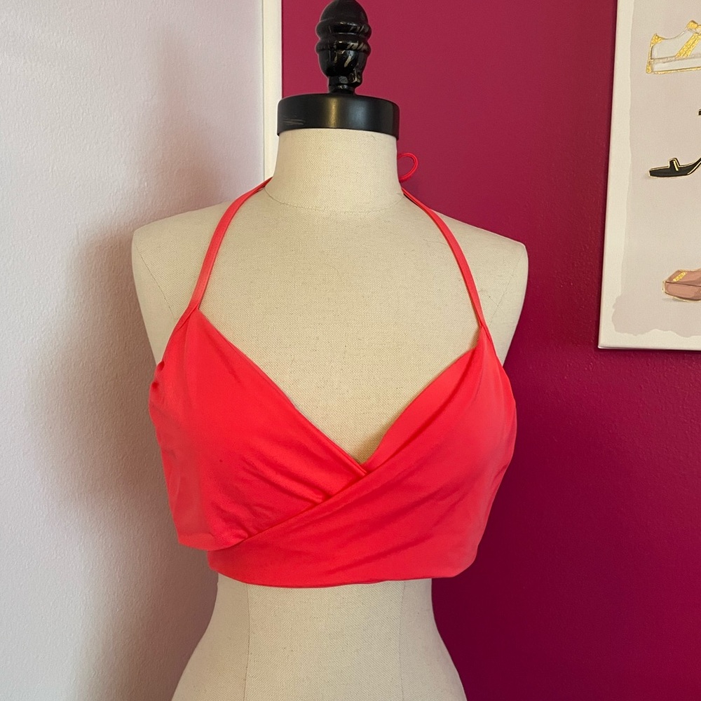 Wrap around bikini top